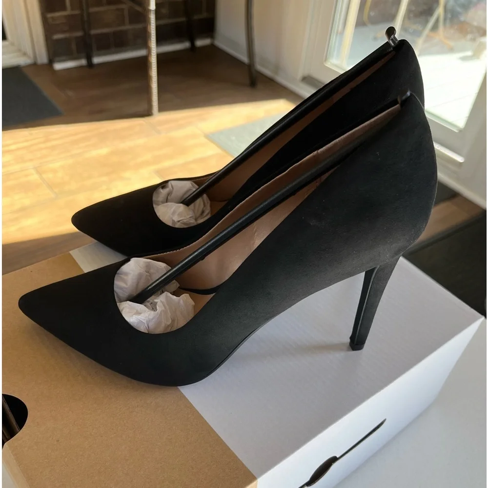 Call it Spring suede heels size 7.5